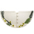 Handmade Christmas Tree Skirt in Felt - Greenery Border on Cream - 36"/60"/72" - ARCADIA HOME